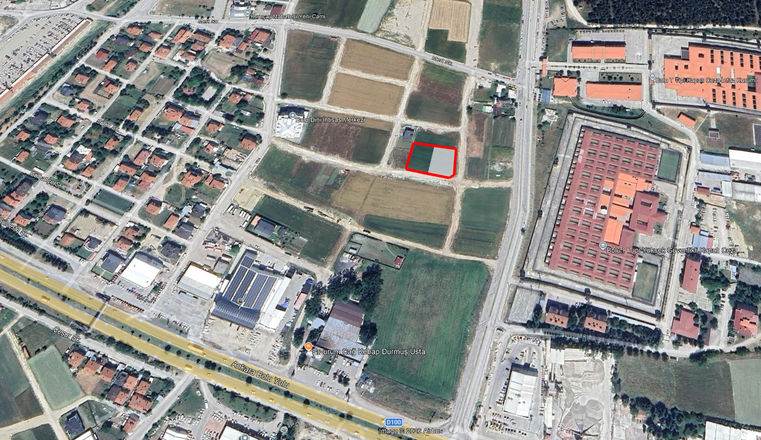 BOLU ÇIKINLAR MH.DE İMARLI KÖŞE PARSEL SATILIK ARSA (2 PARSEL)
